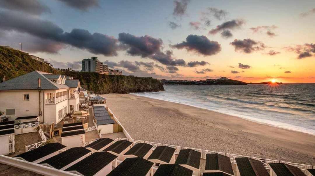 Newquay Rocklands Beach View Esterno foto