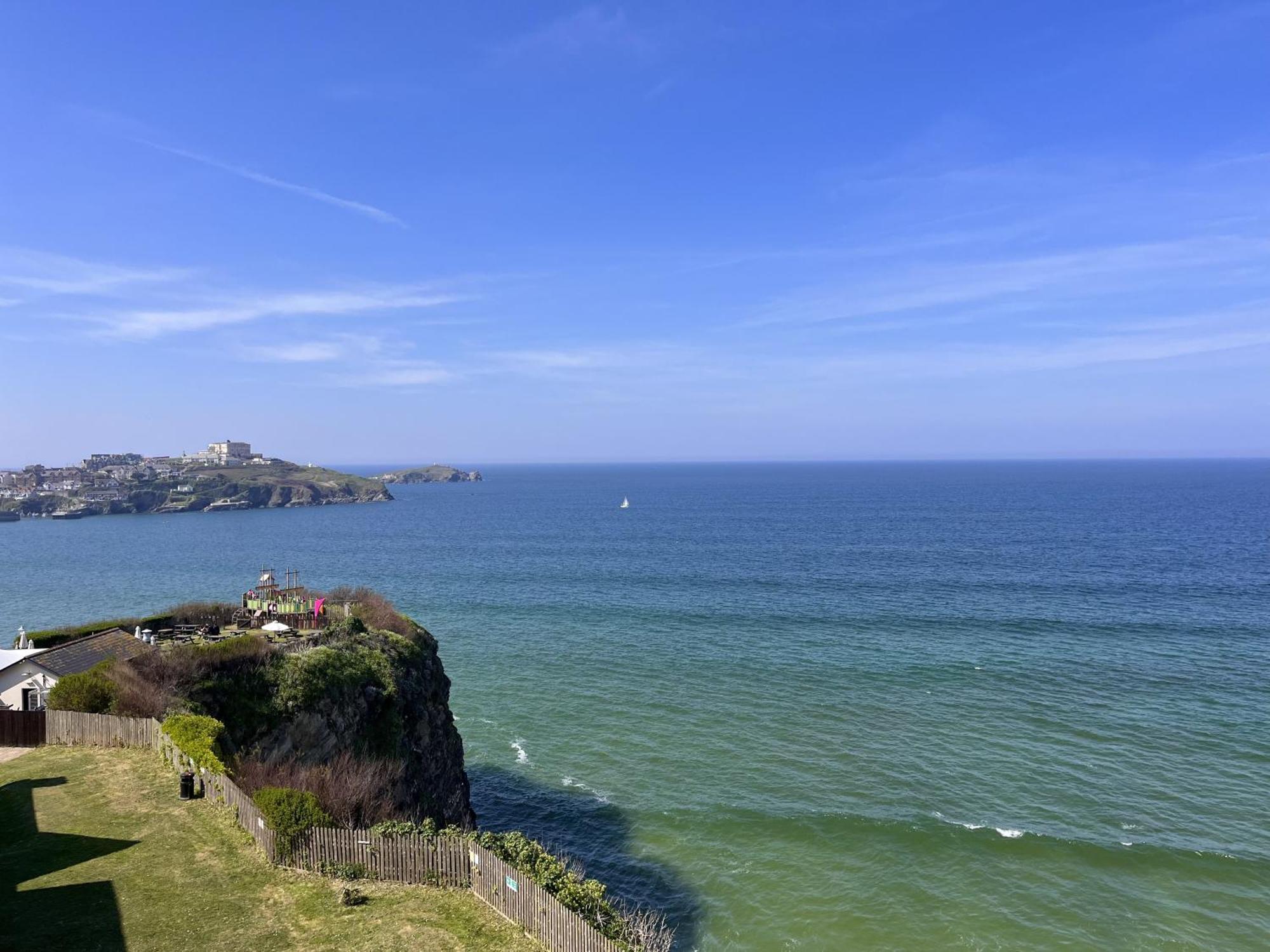 Newquay Rocklands Beach View Esterno foto